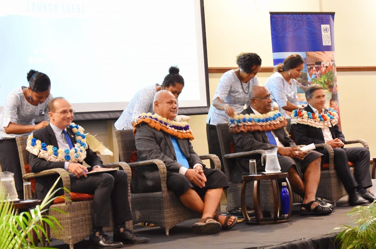 ViliameGavoka's tweet photo. Congratulations @UNDP_Pacific for the successful launch of the Blue Accelerator Grant Scheme [BAGS], aimed to support viable investment-ready projects in the blue economy space by incubating a pipeline of transformative projects that attract and leverage private financing. https://t.co/GNqECGgaHP