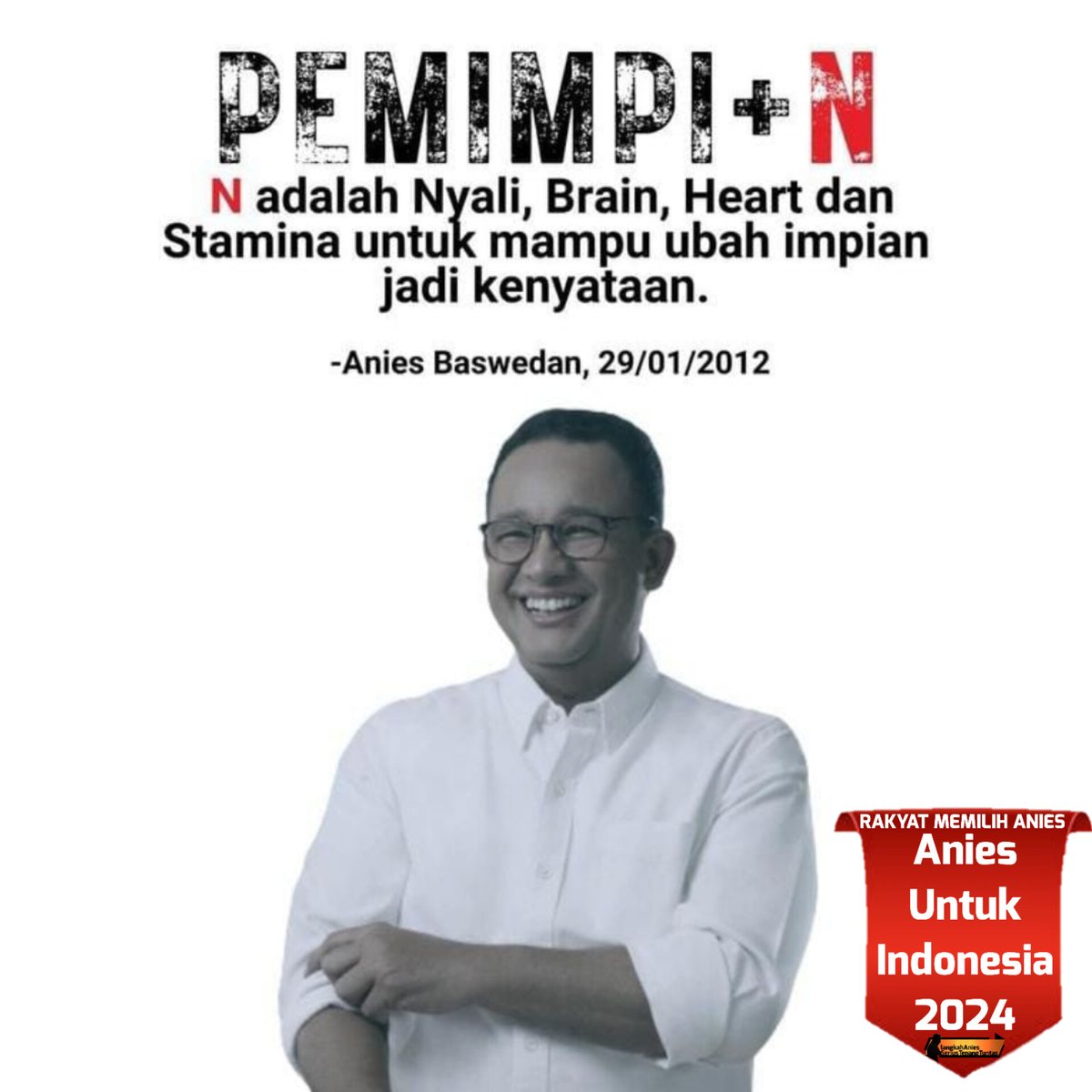 LANGKAHANIES's tweet photo. Paham ya kalau mas @aniesbaswedan itu TOP https://t.co/YJbMqMx6Gb