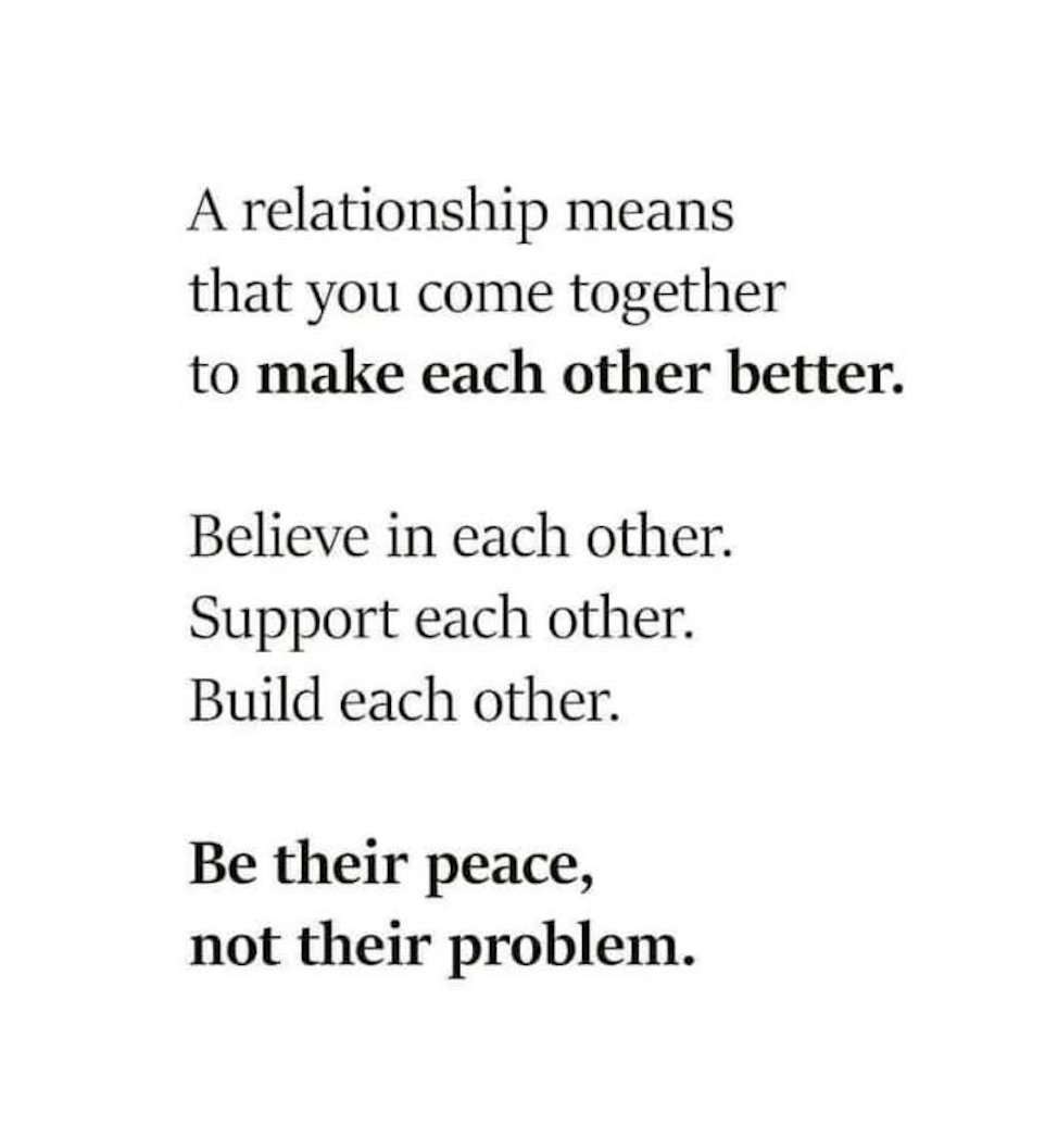 Tarnb66's tweet photo. #relationship #cometogether 
#makeeachotherbetter
#believeineachother 
#supporteachother 
#buildeachotherup 
#betheirpeace https://t.co/Qpq2EI77LA