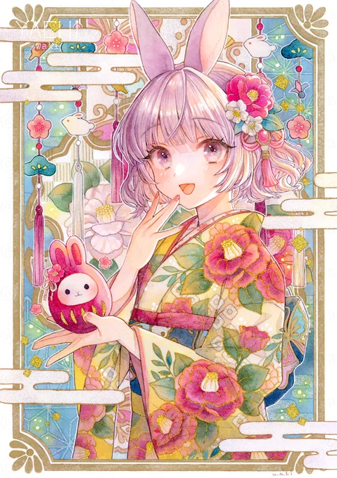 タグ企画 #一次創作絵師拡散フェス03 に参加させていただきます。透明水彩を中心に使用し、キラキラとしたアナログイラストを描いています 