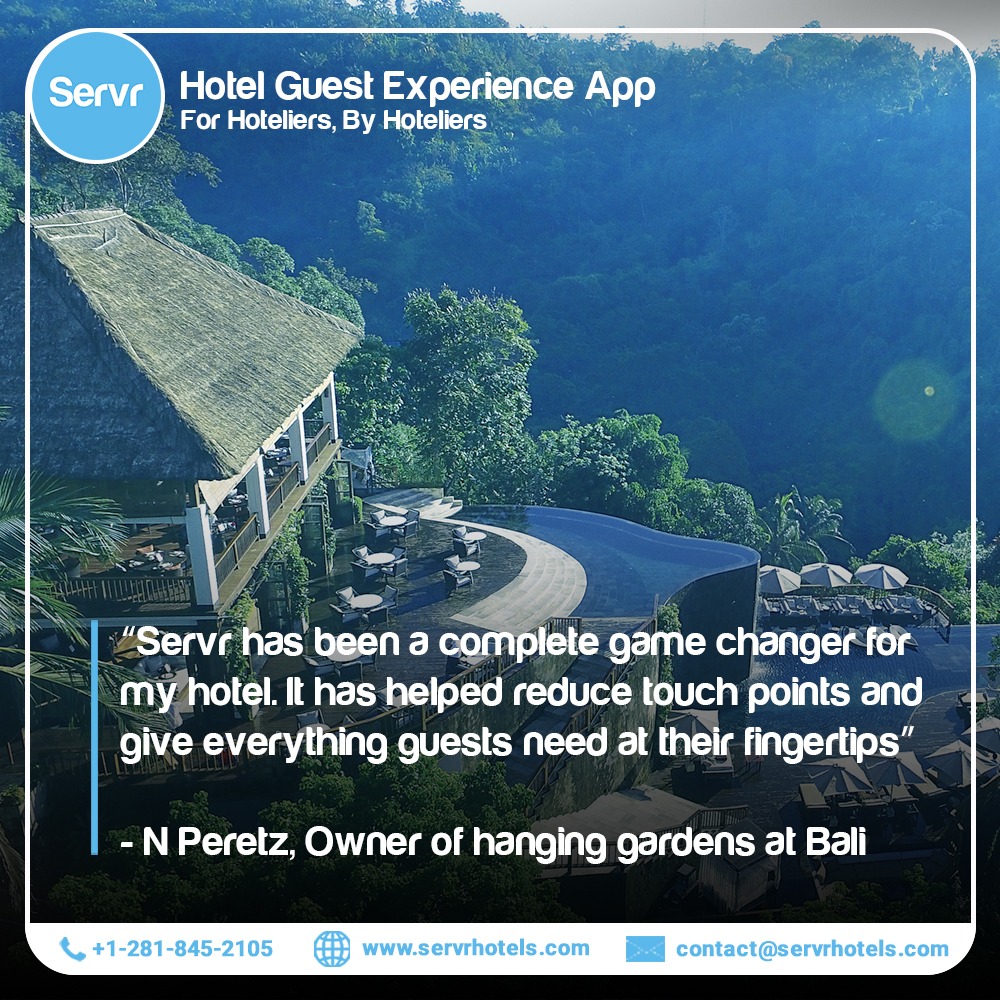 servr_hotels's tweet photo. Well, sometimes our customers can explain it better than us!
Meet N Peretz, the CEO of hotel, in india as he talks about his experience with Servr.

Click on the link below to get more info.: https://t.co/TE6BTR5iws
 
#contactless #safetyfirst #hoteliers #hospitalitytechnology https://t.co/2X0vVo4Hwj