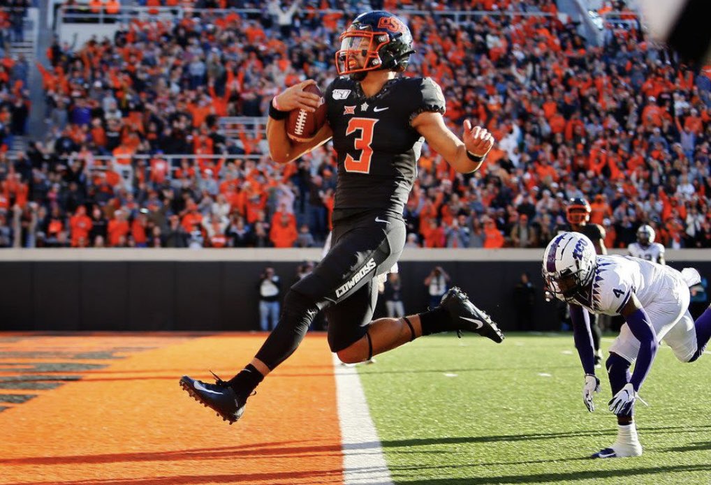 AGTG, after a great conversation with @CoachTimRattay. I’m grateful to receive an offer from @CowboyFB @OKState247! @CoachBuc_Tim @ocrobbyjones @RecruitAledo