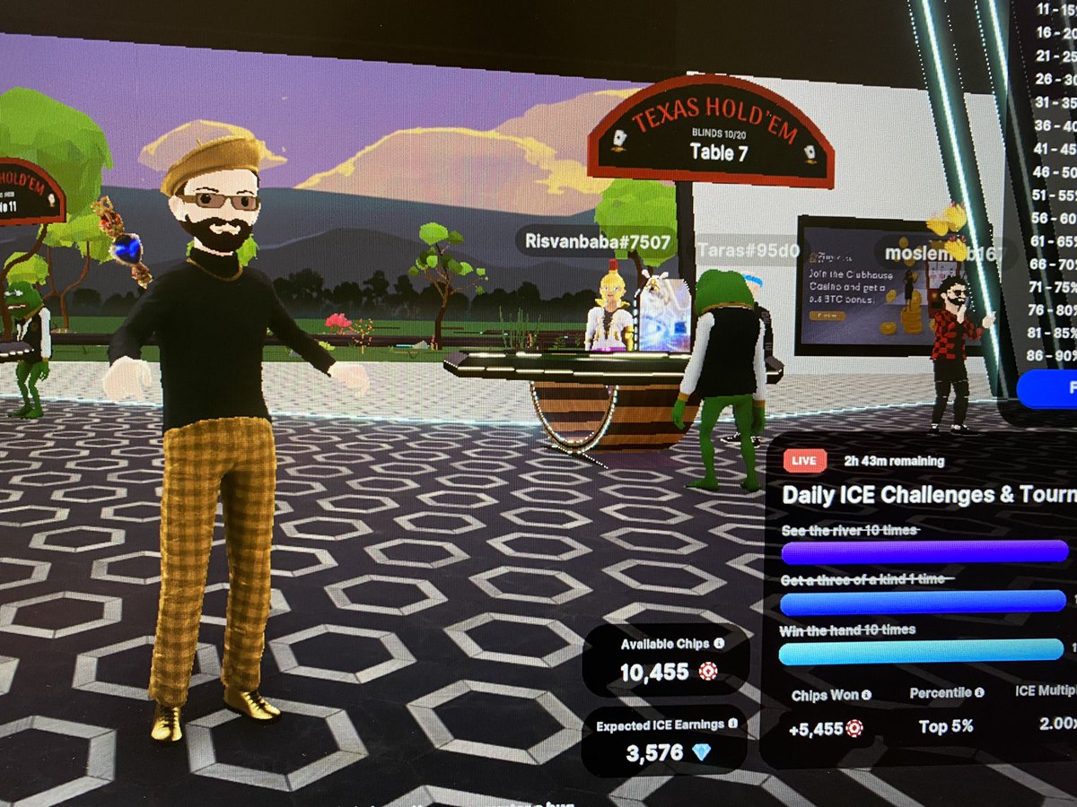 Back in action <a href="/DecentralGames/">Decentral Games</a> #icepoker #P2E