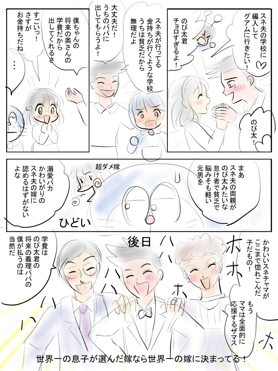 チマチマ背景
版権のび恋スネ夫編4-3ラフ
久しぶりに描けた~~~
何とか時間を作って完結まで描き続けたいです;□;

福娘童話集様昔話「カエルの王さま」ラフ 