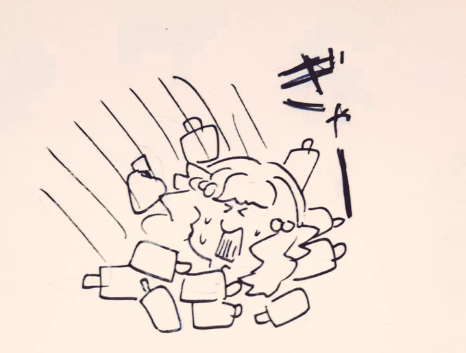 トロプリ16話の時に描いたローラ大ピンチ 