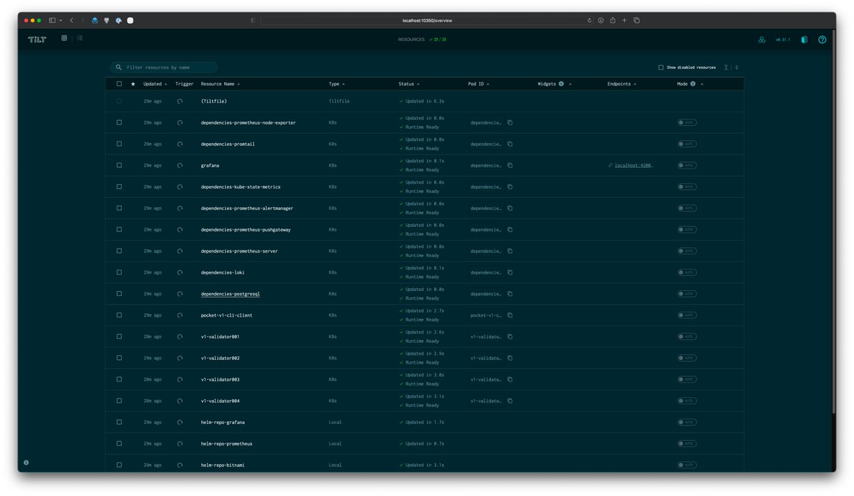 zeroxBigBoss's tweet image. Another day, another demo. v1 @POKTnetwork localnet is now cloud-native.