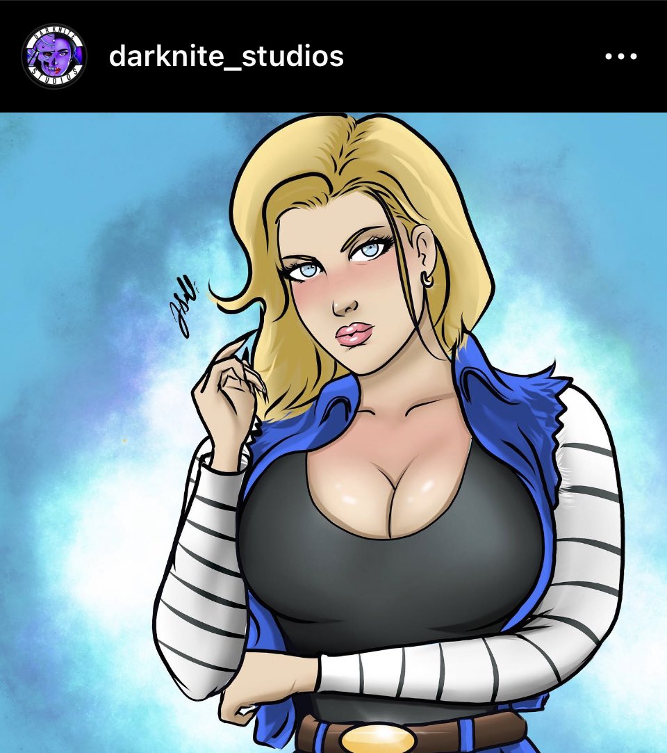 Drknite_studios's tweet photo. #andriod18 #DragonBallZ #DragonBall #anime #manga #cartoons #fanart #Fanarts #dragonballaf #digitalart #pinupart #pinup https://t.co/aWC7KSTPzt