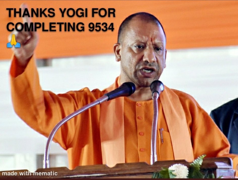 #THANKS_YOGI_JI_FOR_UPSI9534 
#THANKS_YOGI_JI_FOR_UPSI9534 
#THANKS_YOGI_JI_FOR_UPSI9534 
<a href="/myogiadityanath/">Yogi Adityanath</a> 
<a href="/Uppolice/">UP POLICE</a> 
<a href="/UPGovt/">Government of UP</a> 
<a href="/dgpup/">DGP UP</a> 
We all are very thankful to completing the vaccancy of 9534 sub-inspectors 
JAI HIND 👮‍♂️🇮🇳🇮🇳