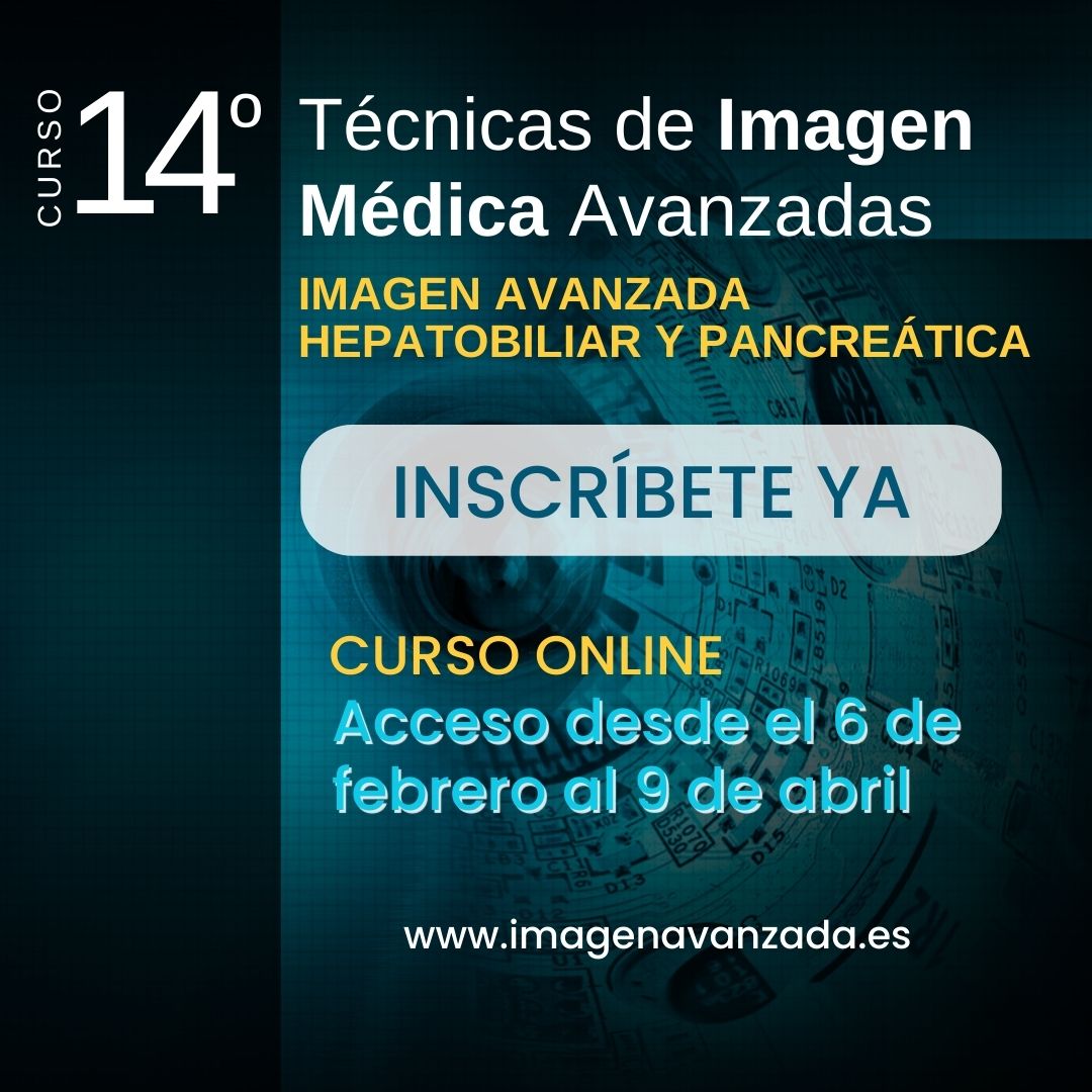 Ya puedes inscribirte al XIV CURSO DE TÉCNICAS DE IMAGEN MÉDICA AVANZADAS.

👉 Curso online disponible del 6 de febrero al 9 de abril de 2023

👉Inscríbete en imagenavanzada.es

#HTMédica  #radiología  #salud #imagenmédicaavanzada
