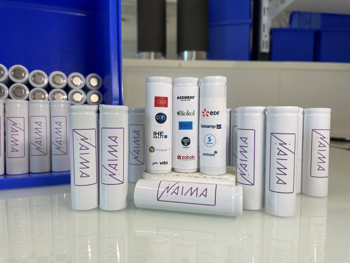 .<a href="/UmicoreGroup/">Umicore</a> has successfully scaled up lamellar oxide cathode materials to <a href="/TiamatEnergy/">TIAMAT Energy</a>. The materials have been successfully integrated in cylindrical cells to make the high energy density prototype. NAIMA's high-energy density prototype is currently under development.