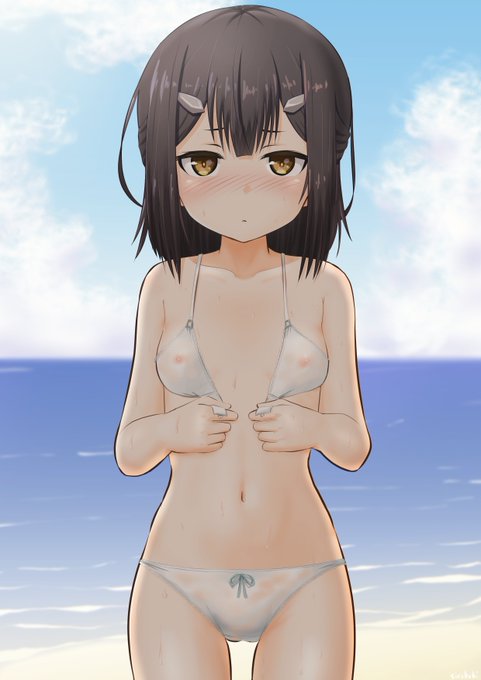 #去年の今頃描いた絵の差分の1つをぺたり 