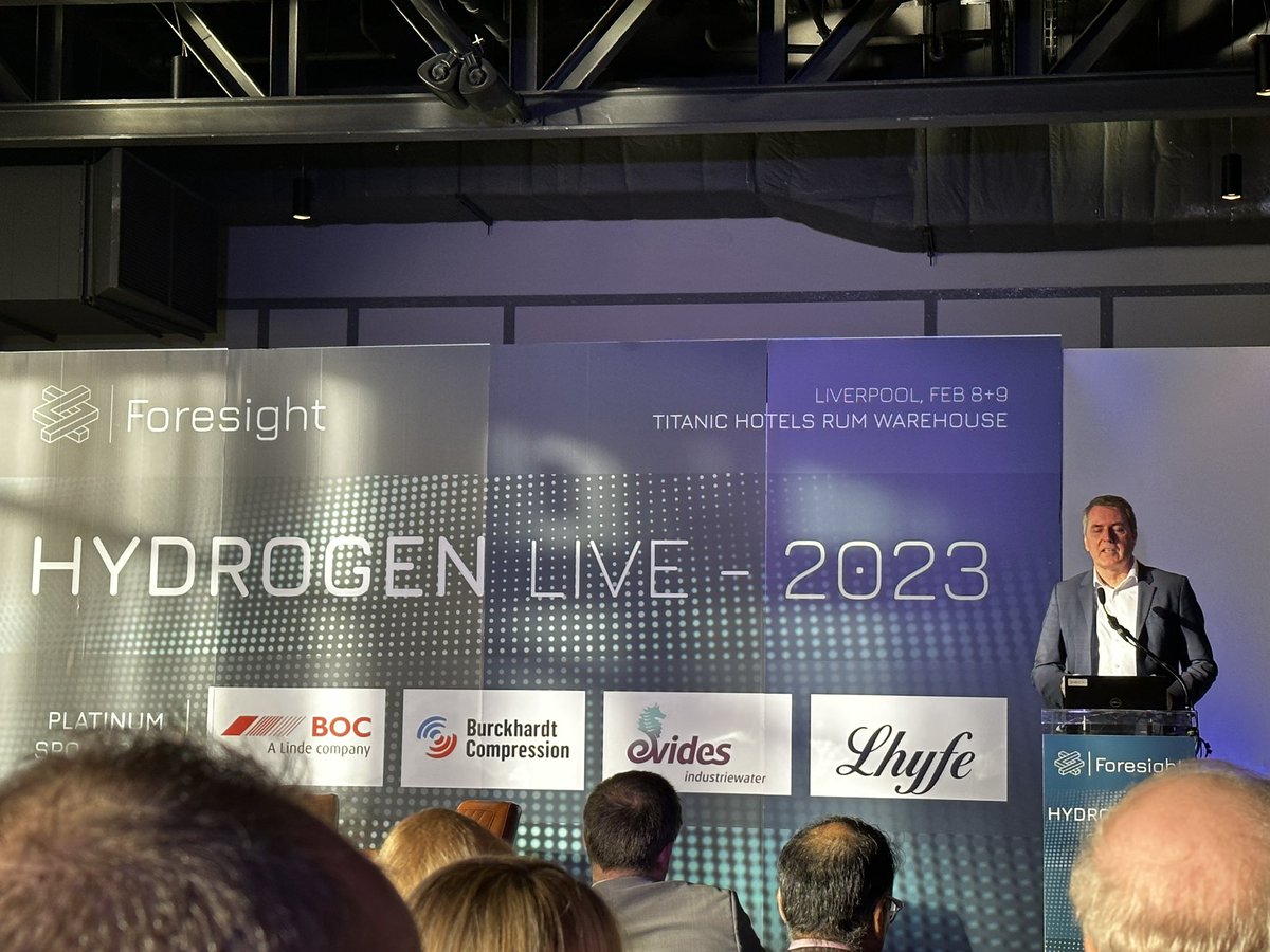 Hydrogen Live 2023 kicks off with an intro from Steve Rotherham.
#HydrogenLIVErpool