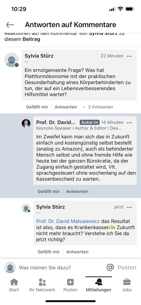Ich habe mich über ein Buch informiert, das Ökonomen geschrieben haben.