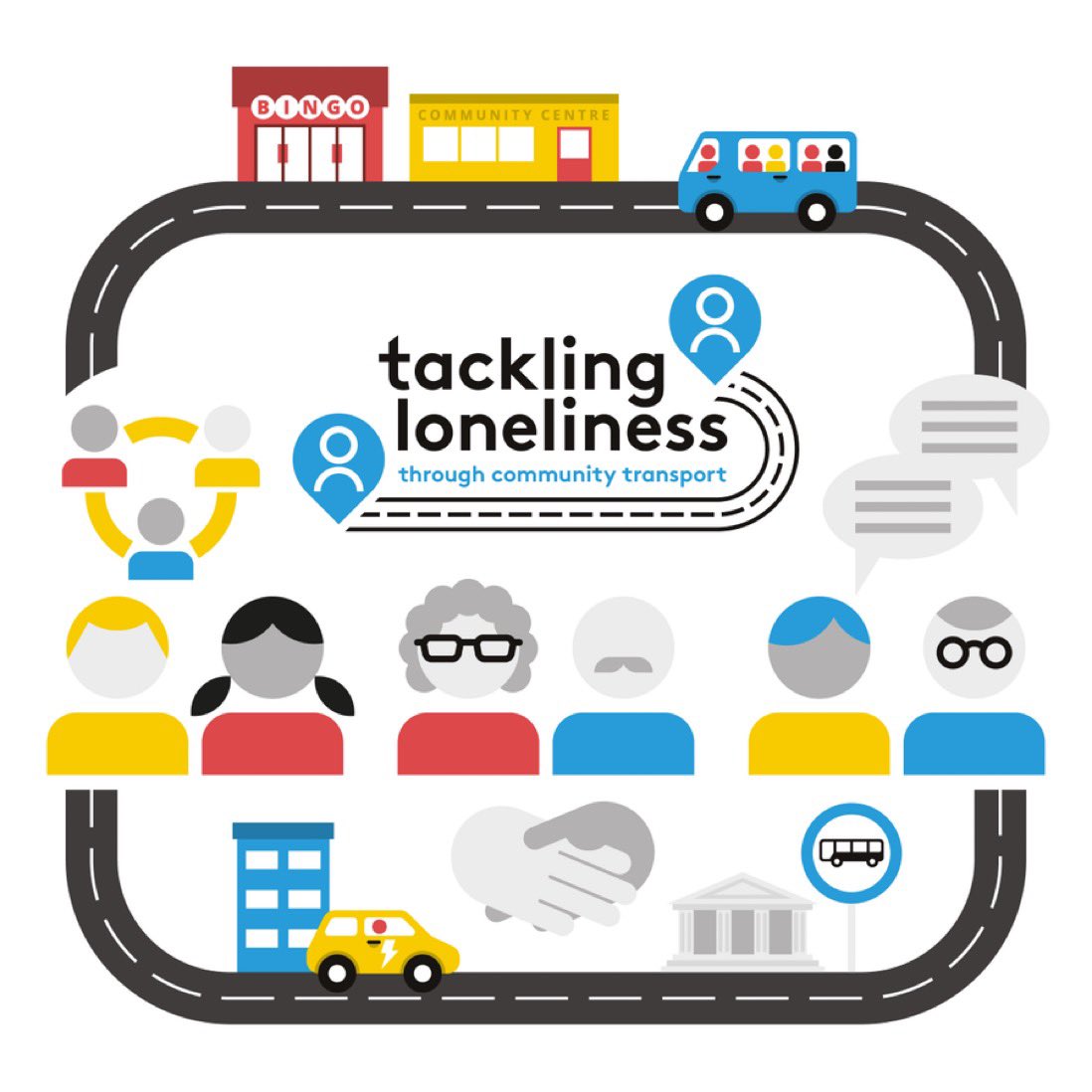 Millions of people across the UK are lonely. CTA in England is working with <a href="/transportgovuk/">Department for Transport</a> to develop an evidence base for how transport policies can reduce the number of people feeling lonely in communities. Read about #TacklingLoneliness 👉bit.ly/3Yvh96k 👵👴👨‍🦽🚐