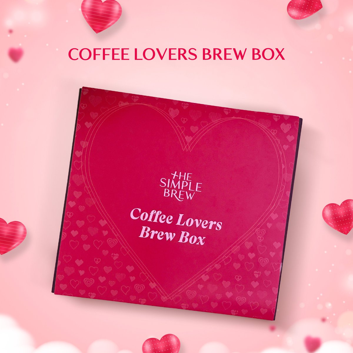 brewitsimple's tweet photo. Valentine’s Day is right around the corner 💖

This year, gift the TSB Coffee Lovers Brew Box &amp; celebrate with your one true love ☕️

To Place Orders For Your Brews 👇👇
https://t.co/zs6Ix4LLlb

#thesimplebrew #coffeebeans #valentinesday #coffeehamper #valentinesdayoffer https://t.co/kBoJAaOt7R