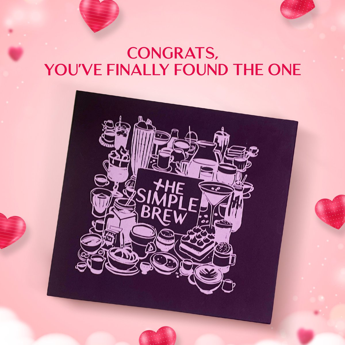 brewitsimple's tweet photo. Valentine’s Day is right around the corner 💖

This year, gift the TSB Coffee Lovers Brew Box &amp; celebrate with your one true love ☕️

To Place Orders For Your Brews 👇👇
https://t.co/zs6Ix4LLlb

#thesimplebrew #coffeebeans #valentinesday #coffeehamper #valentinesdayoffer https://t.co/kBoJAaOt7R