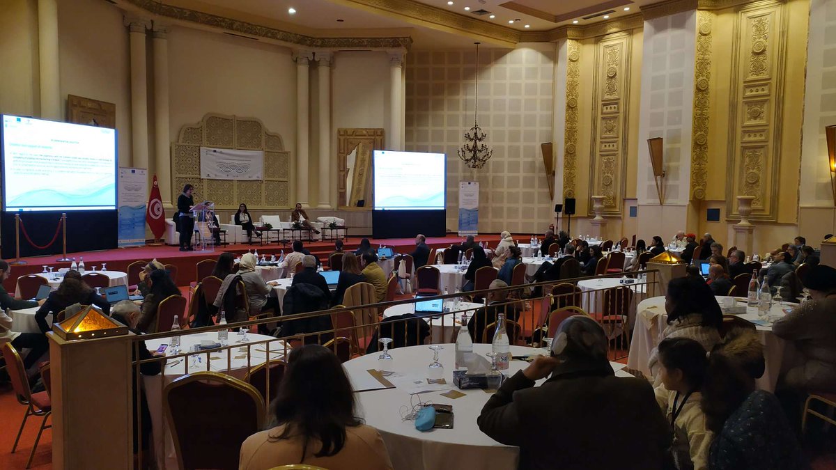 MedCities's tweet image. 🔛 At the final conference @common_eu project!  Today, Policies and initiatives in the #Mediterranean basin, now listening to the presentation of Italian, Lebanese, and Tunisian reports on #Marinelitter tackling: actions and recommendations. We are ready to intervene in a while!