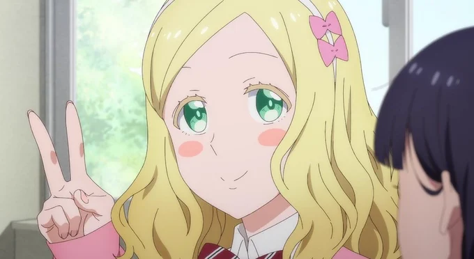 no bc i don't like her when she first appeared but i love her now hsjsjs 