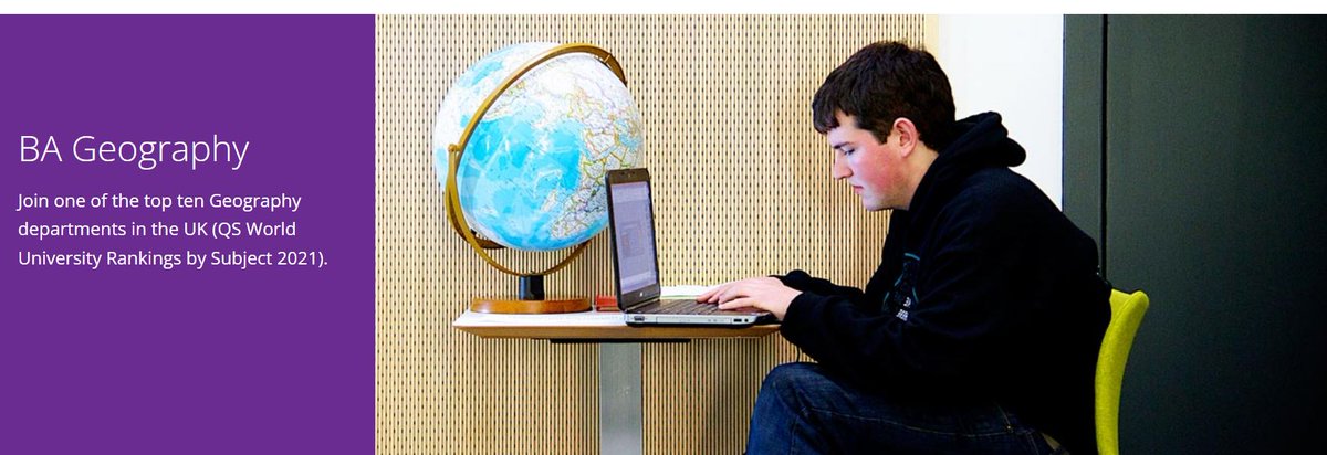 WhatIsRobShaw's tweet photo. Been looking at various geog department websites for work, and am getting increasingly entertained by attempts to illustrate students doing human geography
New favourite is @GeographyUOM - where a student is forced to share a quite small desk with an unnecessarily huge globe... https://t.co/y7Ll7lgSqB