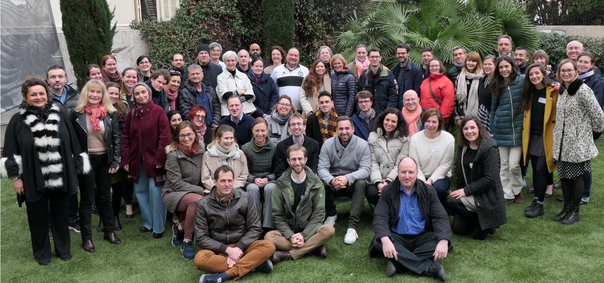 trigg_research's tweet photo. Previous week TRIGG-members Nele Van Den Noortgate and Anton De Spiegeleer were in Nice with the European Academy for Medicine of Aging (EAMA). With more than 60 ambitious European geriatricians  they learned about innovations in geriatrics and how to communicate ageing research https://t.co/thz8kO0xlQ