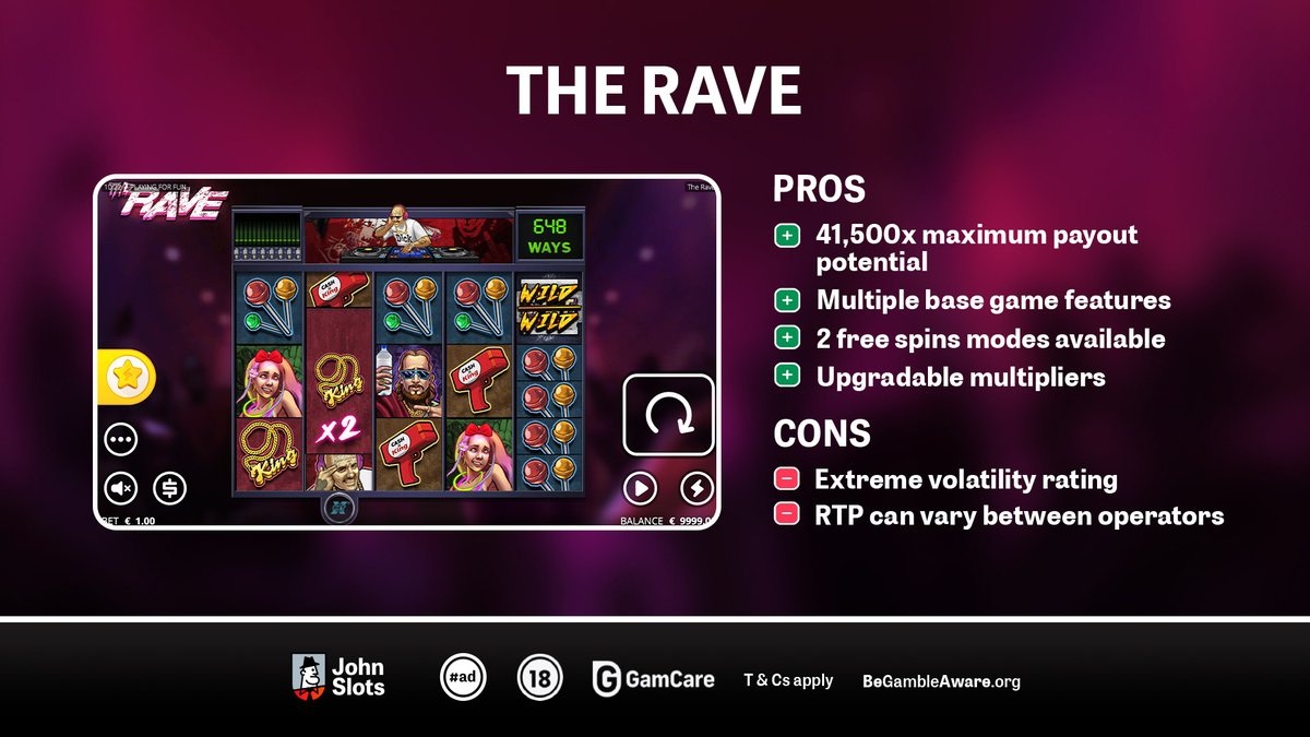 JohnSlotsCom's tweet photo. Are you prepared to have fun and allow the music to lift you to unthinkable heights?

18+ T&amp;Cs Apply https://t.co/QT4yktH4WA

#ad #JohnSlots #casinos #onlinecasinos #onlineslots #slotmachines #slots #slotgames #bestslots #topslots #slotdeveloper https://t.co/F4uG6wxXsl