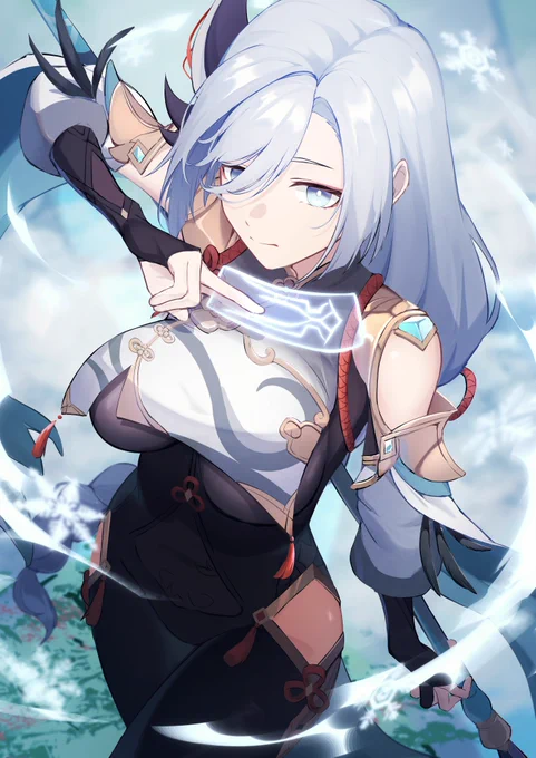 原神ドハマりしました申鶴さんめっちゃ待ってる #原神 