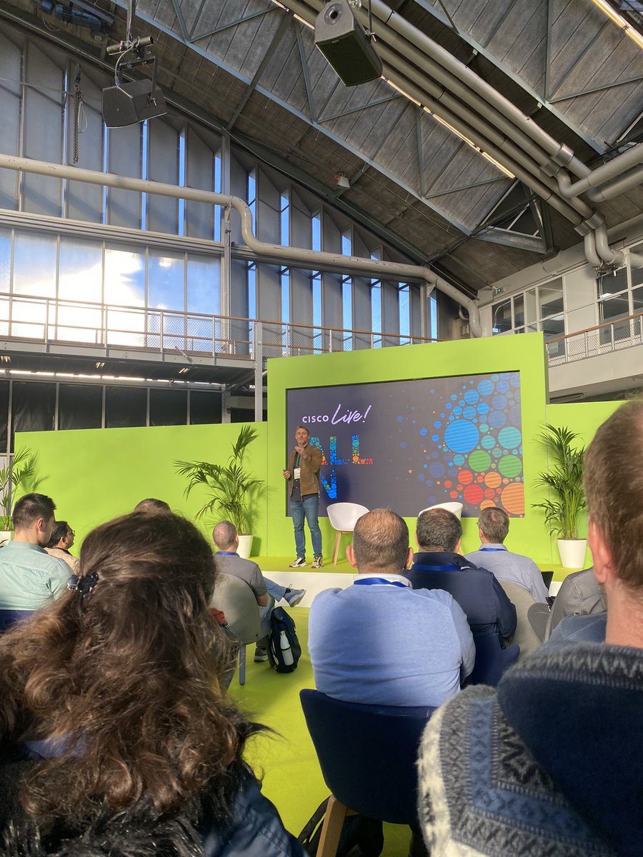 James Dean (@jamesdeanrec) on Twitter photo “I know what to do; why am I not doing it?”
Great talk from <a href="/JessiePavelka/">Jessie Pavelka</a> to kickstart the day!
Well-being and selfcare is a big talking point this year at #cleur #ciscoliveemea
Looking forward to the rest of today. “I know what to do; why am I not doing it?”
Great talk from <a href="/JessiePavelka/">Jessie Pavelka</a> to kickstart the day!
Well-being and selfcare is a big talking point this year at #cleur #ciscoliveemea
Looking forward to the rest of today.