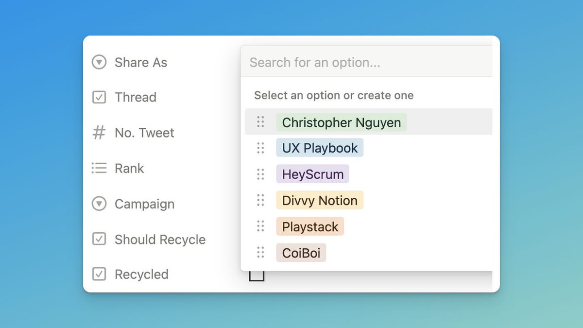uxchrisnguyen's tweet photo. Did you know? 

You can easily post to different LinkedIn pages in @DivvyNotion 🤩

Try it today — stop using cmd+c, cmd+v 😉

#buildinpublic https://t.co/FADp0K3fcX