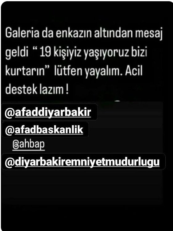 33melek21's tweet image. Yardım edin #afat #deprem #galeri #Diyarbakir