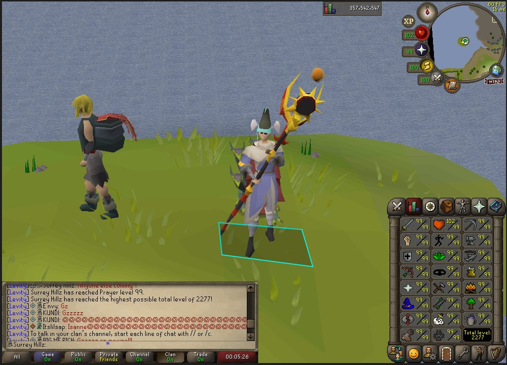 SurreyOSRS's tweet photo. Finally maxed the Ironman yesterday 🎉🎉 https://t.co/oWr3LPaAOp