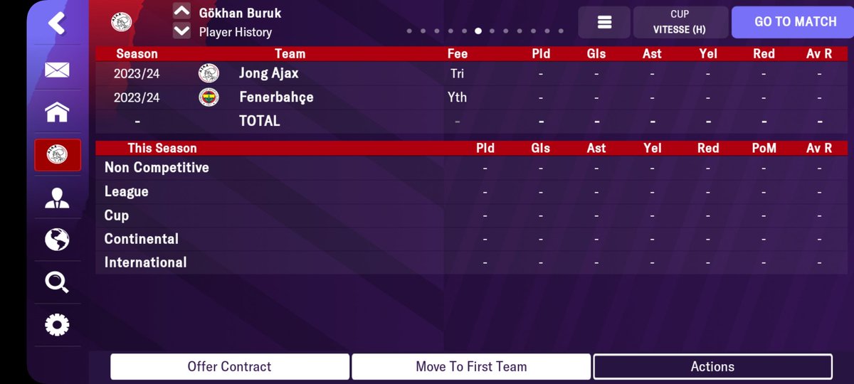 FMM_Blog's tweet image. This is something I overlooked when starting this challenge. Obviously a new feature of this years game is the ability to poach academy players. Decided to sign him to see how it would work. Shame he's awful. It hasn't gone down as £900k spent so he feels like an academy player.