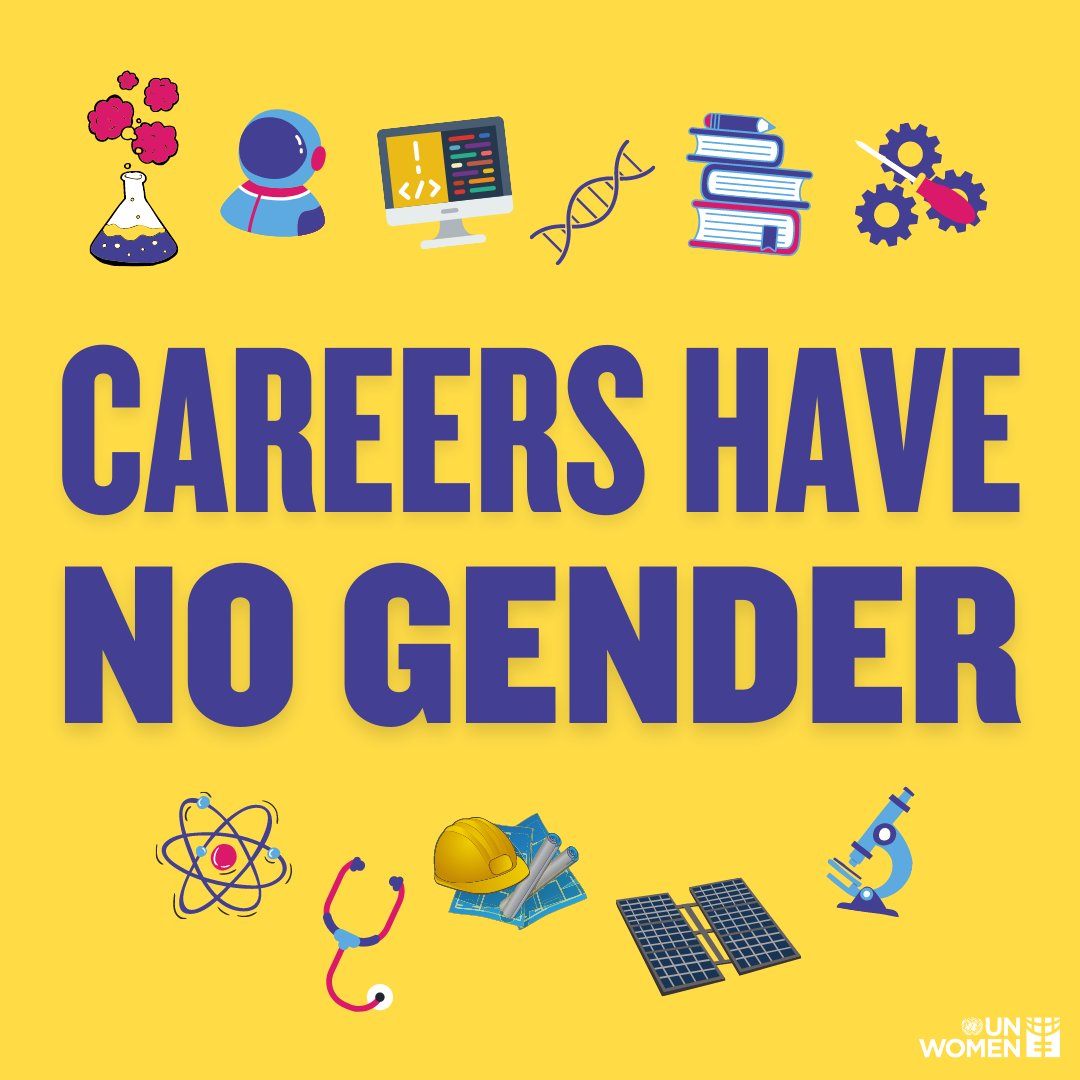 The upcoming International Day of Women and Girls in Science, is a reminder for us all to break the barriers for women and girls in STEM by challenging the biases and stereotypes that prevent them from pursuing #STEM careers.