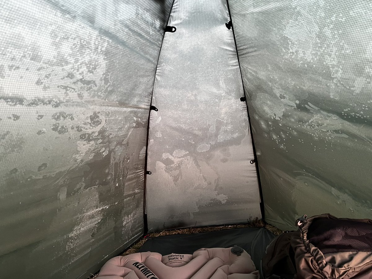 #peakdistrict #hilleberg #flyonly -3degrees