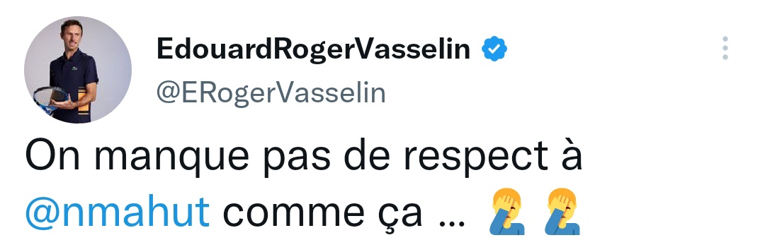 Le tennis français au soutien de Nicolas Mahut après les attaques de Bernard Giudicelli à son encontre.