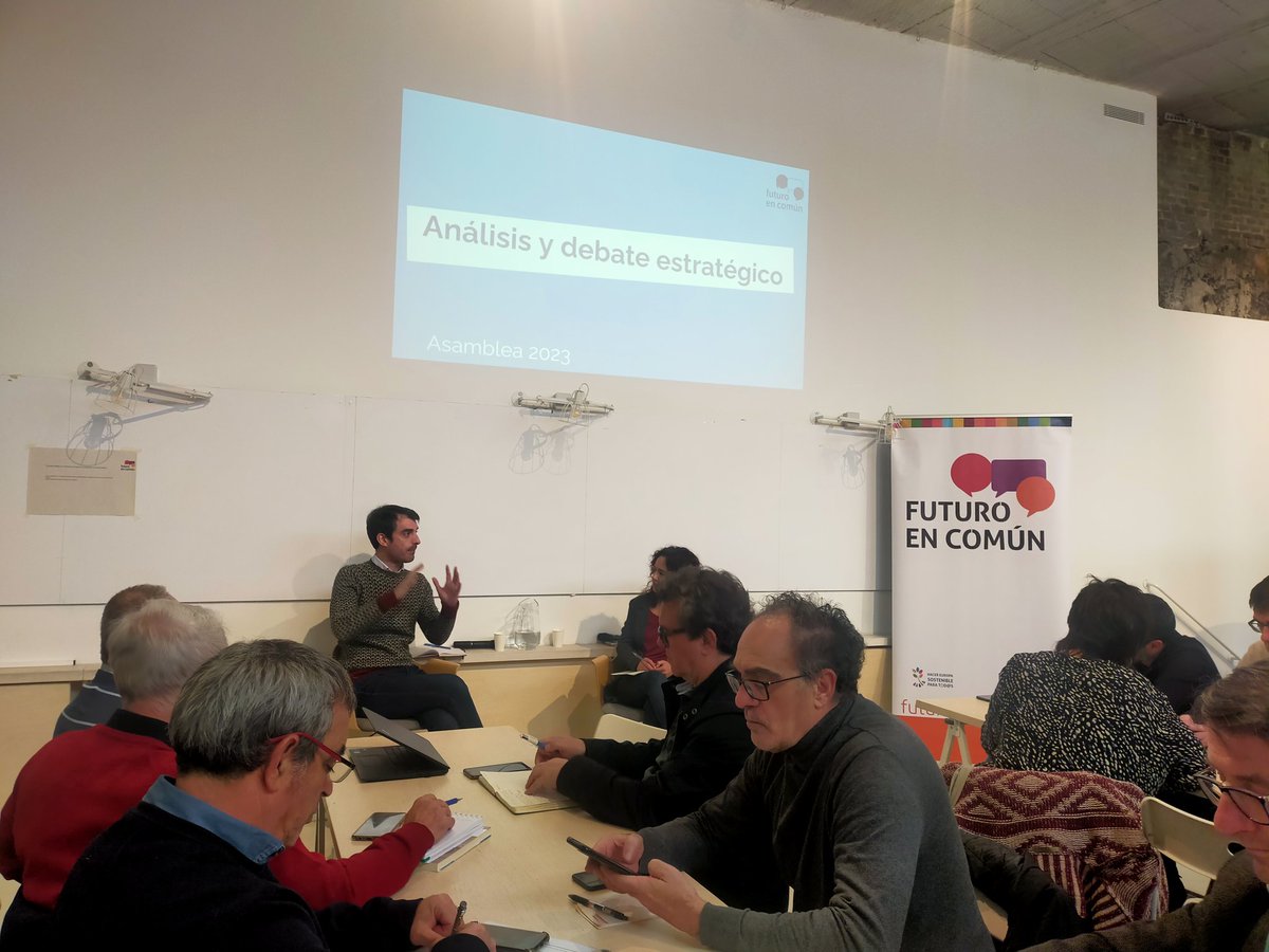 FuturoEnComun's tweet photo. Desde Futuro en Común demandamos un cambio de modelo en el que se garanticen los derechos, el bienestar de las personas y la sostenibilidad del planeta. #NosVaElFuturoEnEllo #2023Rumbo2030
@AECID_es, @Agenda2030Gob #DGPOLDES @MAECgob @CooperacionESP @jmalbares @sanchezcastejon https://t.co/DaQUxQR7h0