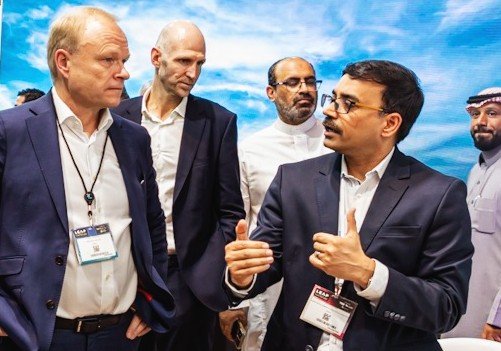 For a data-driven future including #Metaverse &amp; matured data economy, industries need to first solve how to exchange data securely. <a href="/LEAP23/">randy davis</a> event, had an engaging discussion with our <a href="/Nokia/">Nokia</a> President &amp; CEO <a href="/PekkaLundmark/">Pekka Lundmark</a> .

#5Gmonetization #DigitalTransformation #Saudivision2030
