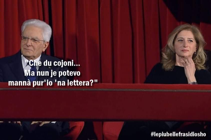 Sergione si è divertito tantissimo 
#Mattarella #Sanremo2023