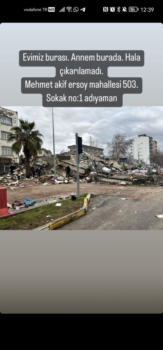 Mervekaymaazz's tweet photo. @solcugazete #afadadiyaman #AHBAP @OguzhanUgur @haluklevent https://t.co/M2rM6NtBG2