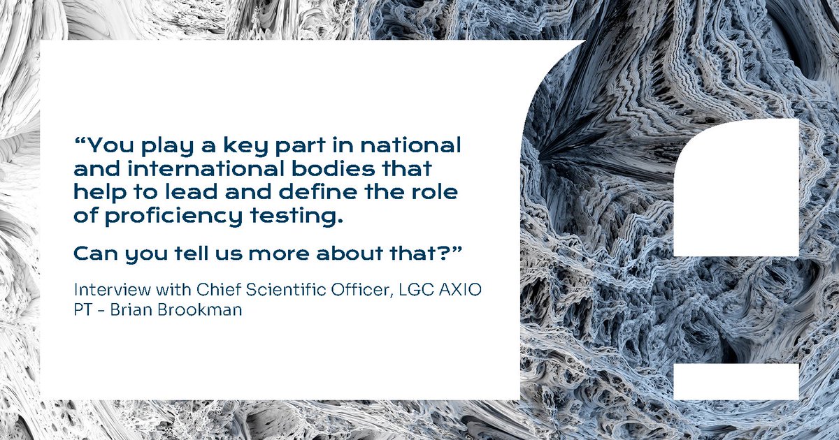 We sit down with Brian Brookman, Chief Scientific Officer - LGC AXIO PT, to gain his insights in to the world of accreditation.

Discover more: lgcstandards.com/GB/en/Resource…

#ScienceForASaferWorld #DrivingQualityTogether #Accreditation #ProficiencyTesting