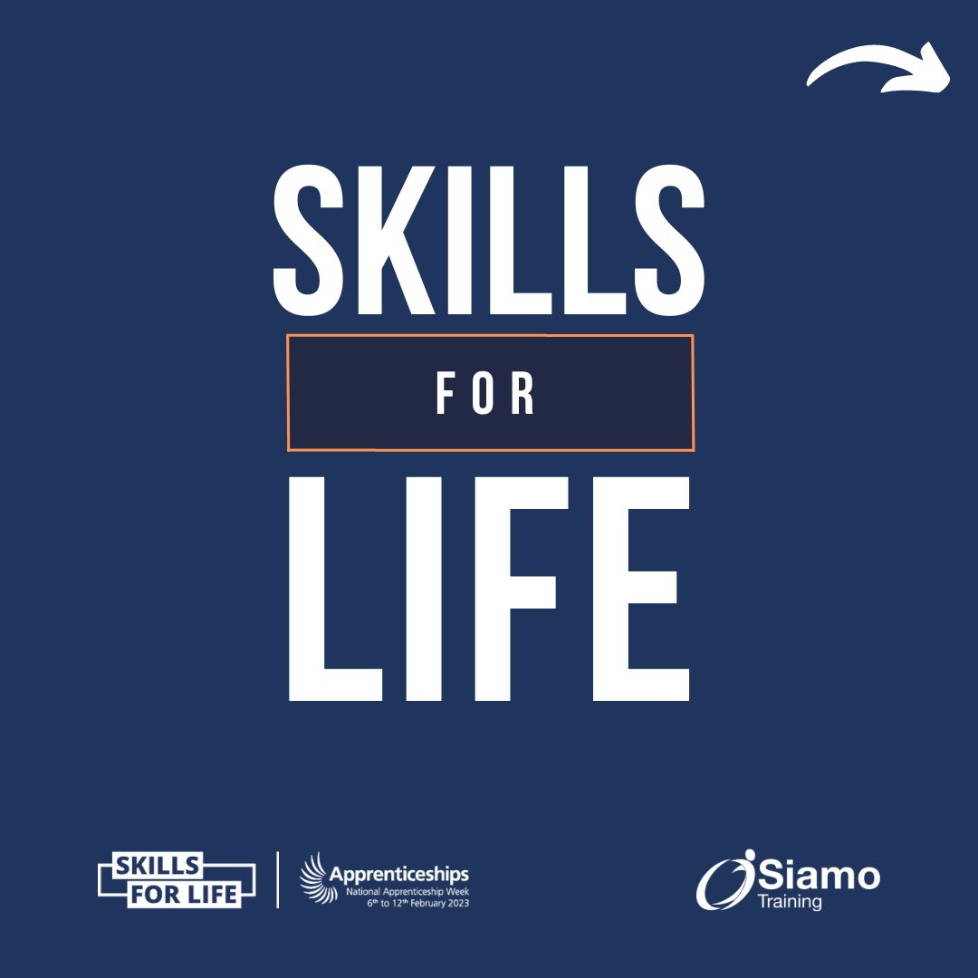 SiamoTraining's tweet photo. Our #apprenticeships aren’t just designed to give you course-specific knowledge and skills – they’re designed to give you skills for life. https://t.co/AOoMYgdcq8