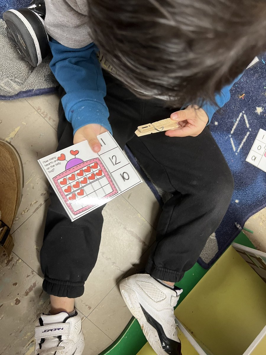 We counted sets and matched numbers in math ! <a href="/balthighlandsel/">Baltimore Highlands Elementary School</a>