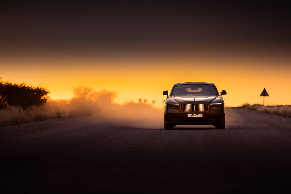 Amazing photographs from Spectre's extreme hot weather testing currently being undertaken in South Africa.
#RollsRoyceSpectre #SpiritElectrified