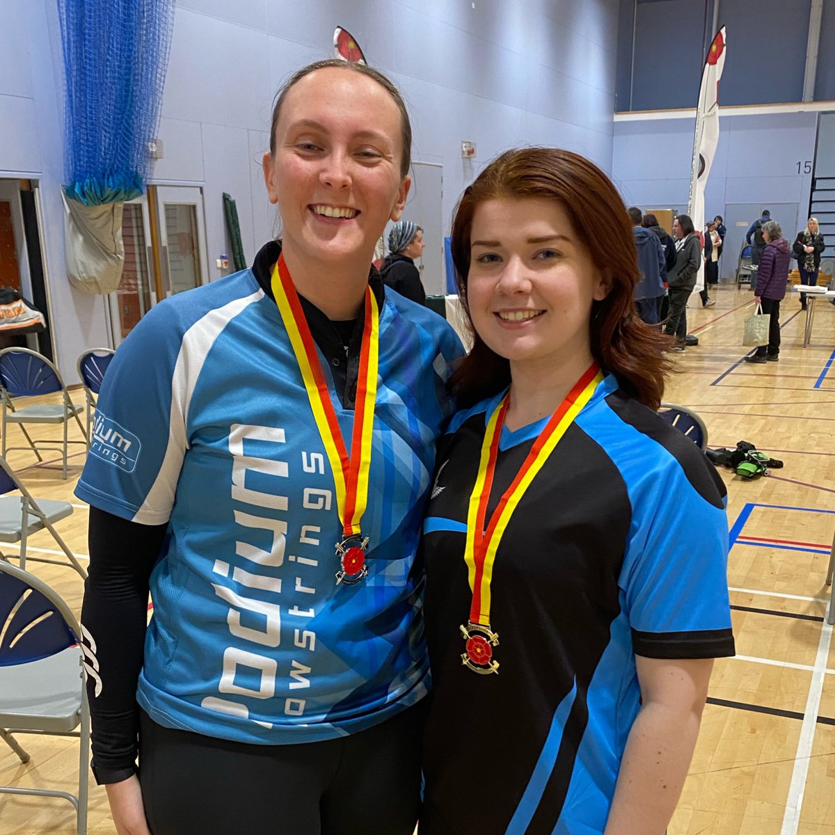Hampshire County (visitors). A great shoot and positive scores all round. Lots of medals for the Sussex archers visiting which is a real positive 🏅 
#archery #podiumbowstrings #prostaff #archerygb #thisgirlcan