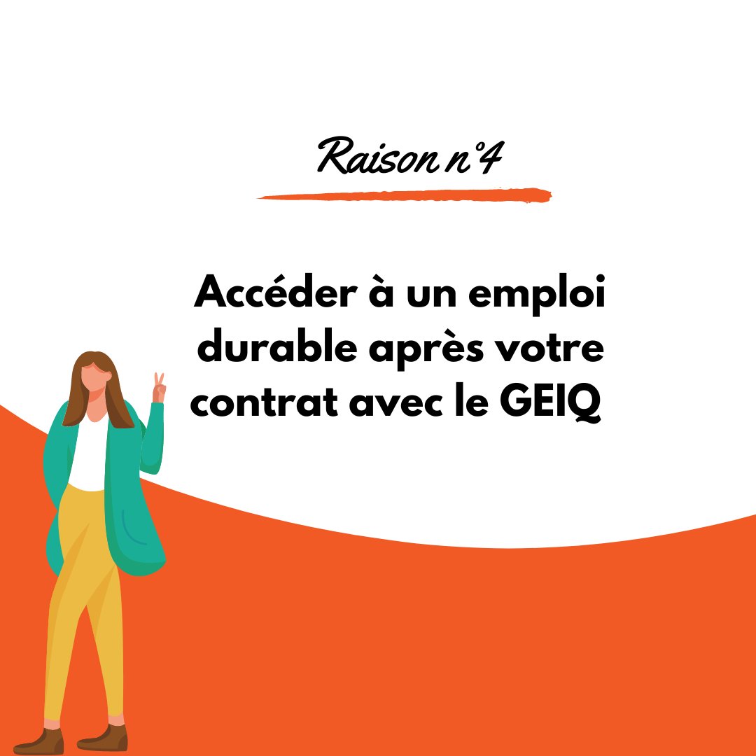 4 raisons de choisir une alternance adaptée avec le GEIQ PLUSS ! On vous laisse swiper pour les découvrir 😉
#geiq #alternance #emplois #normandie