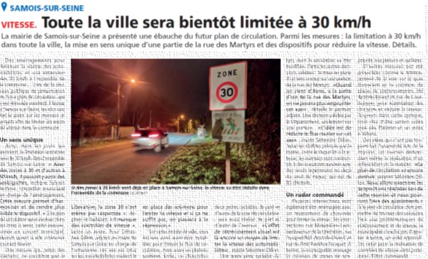 ville_30's tweet photo. Samois-sur-Seine à 30 !
#ville30 https://t.co/J7uFFHtVVk