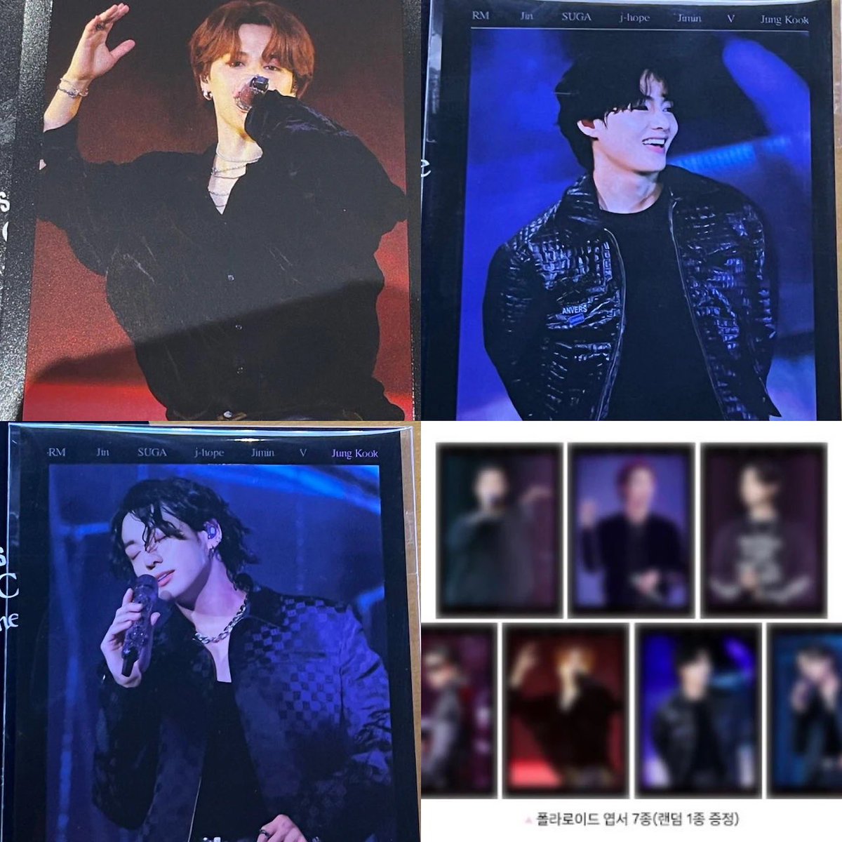 BTS SUGA Yet to Come in Cinemas 韓国 ポラロイド BTS：Yet to Come in Cinemas 韓国にあるCGVという映画館の特典