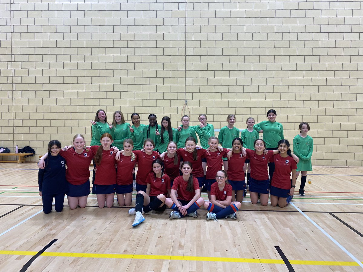 #THISGIRLCAN ⚽️Over 20 girls were able to take part in a brilliant futsal fuxture at Loughborough Grammar School yesterday evening. Our Y7 &amp; Y8 girls were amazing. Putting in their best performance this year. Well done girls. 🙌