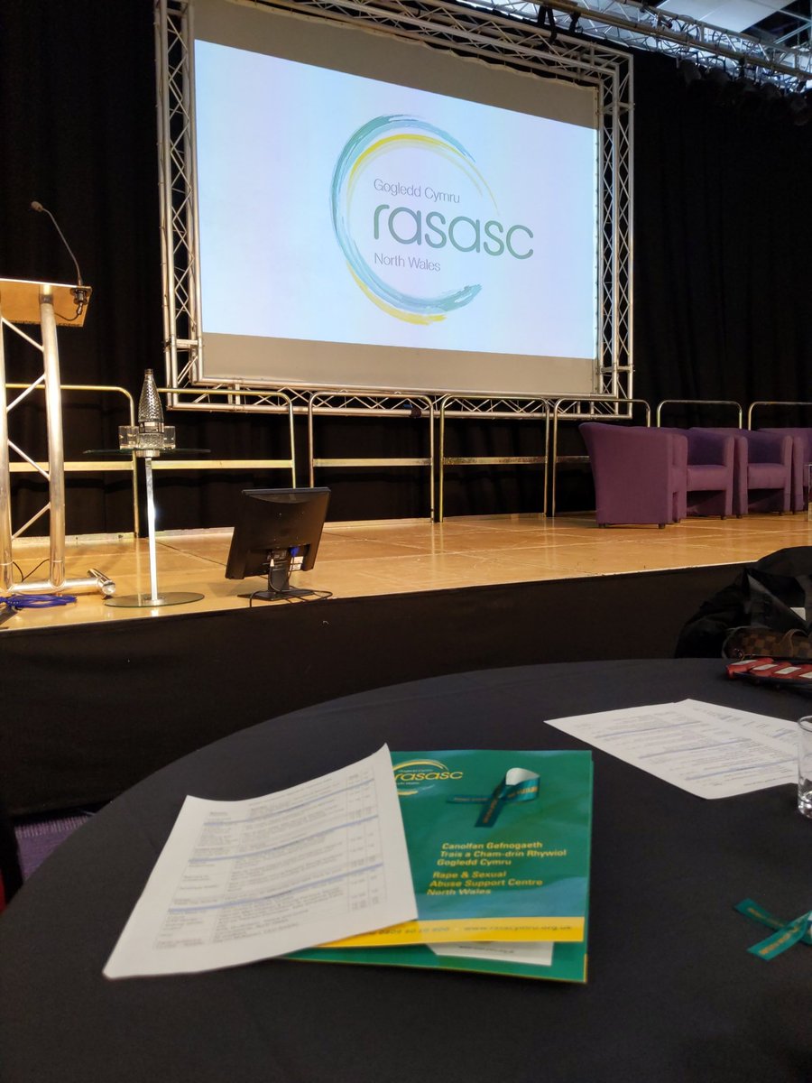 Delighted to be attending the North Wales RASAC conference today as guest speaker on prevention of child sexual abuse