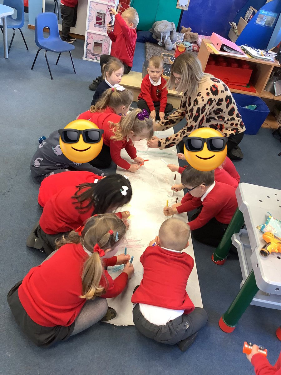 NurseryOPS's tweet photo. We’re getting really good at Squiggle Whilst you Wiggle!
#squigglewiggle https://t.co/3ilU1M6R9v