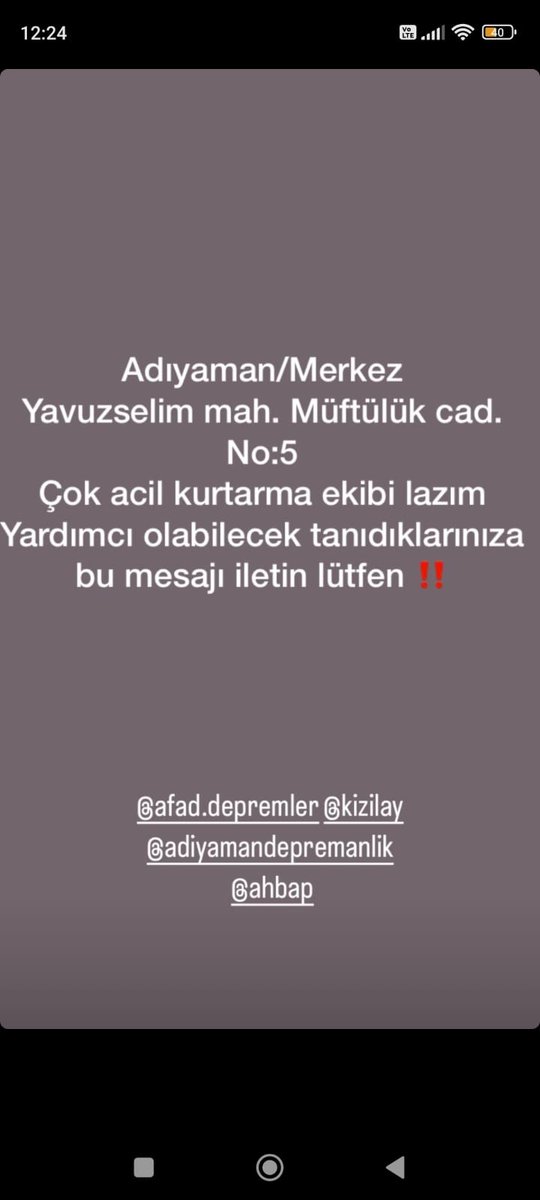 Bekg06's tweet photo. @haluklevent @AFADBaskanlik https://t.co/cJVhQ6EhbG